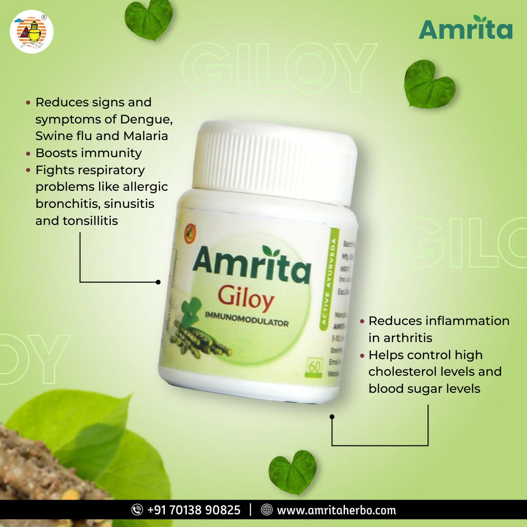 Amrita Giloy Tablets - Distacart