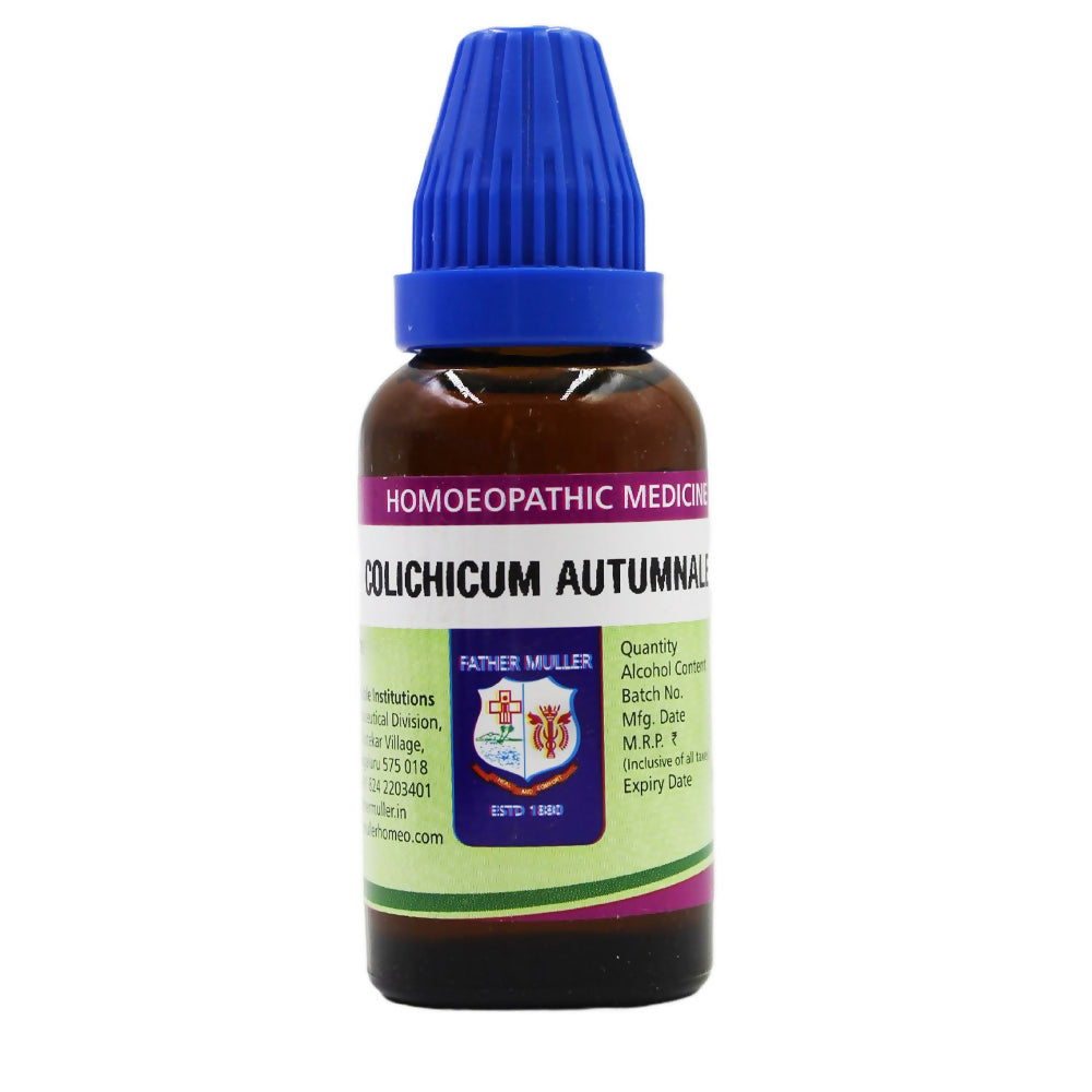 Father Muller Colchicum Autumnale Mother Tincture Q - Distacart