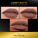 Thumbnail for Faces Canada Comfy Matte Liquid Lipstick - Spill The Tea 29 - Distacart