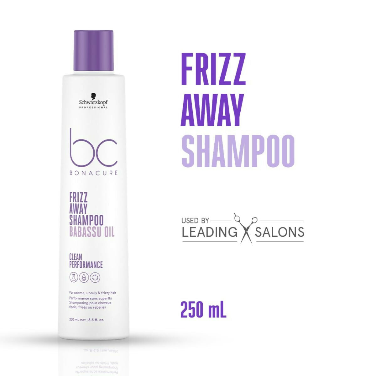 Schwarzkopf Professional Bonacure Frizz Away Shampoo With Babassu Oil - Distacart