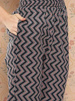 Thumbnail for Yufta Women Floral Printed Regular Pure Cotton Kurta with Trousers & With Dupatta