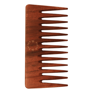 Sacred Grove Wide Tooth & Detangling Teak Wood Comb