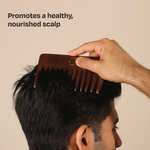 Thumbnail for Sacred Grove Wide Tooth & Detangling Teak Wood Comb