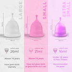 Thumbnail for Pee Safe Menstrual Cup & Bio Panty Liners For Women - Dista