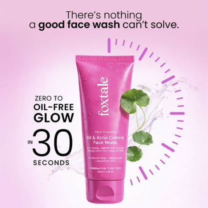 Foxtale Oil & Acne Control Face Wash - Dista