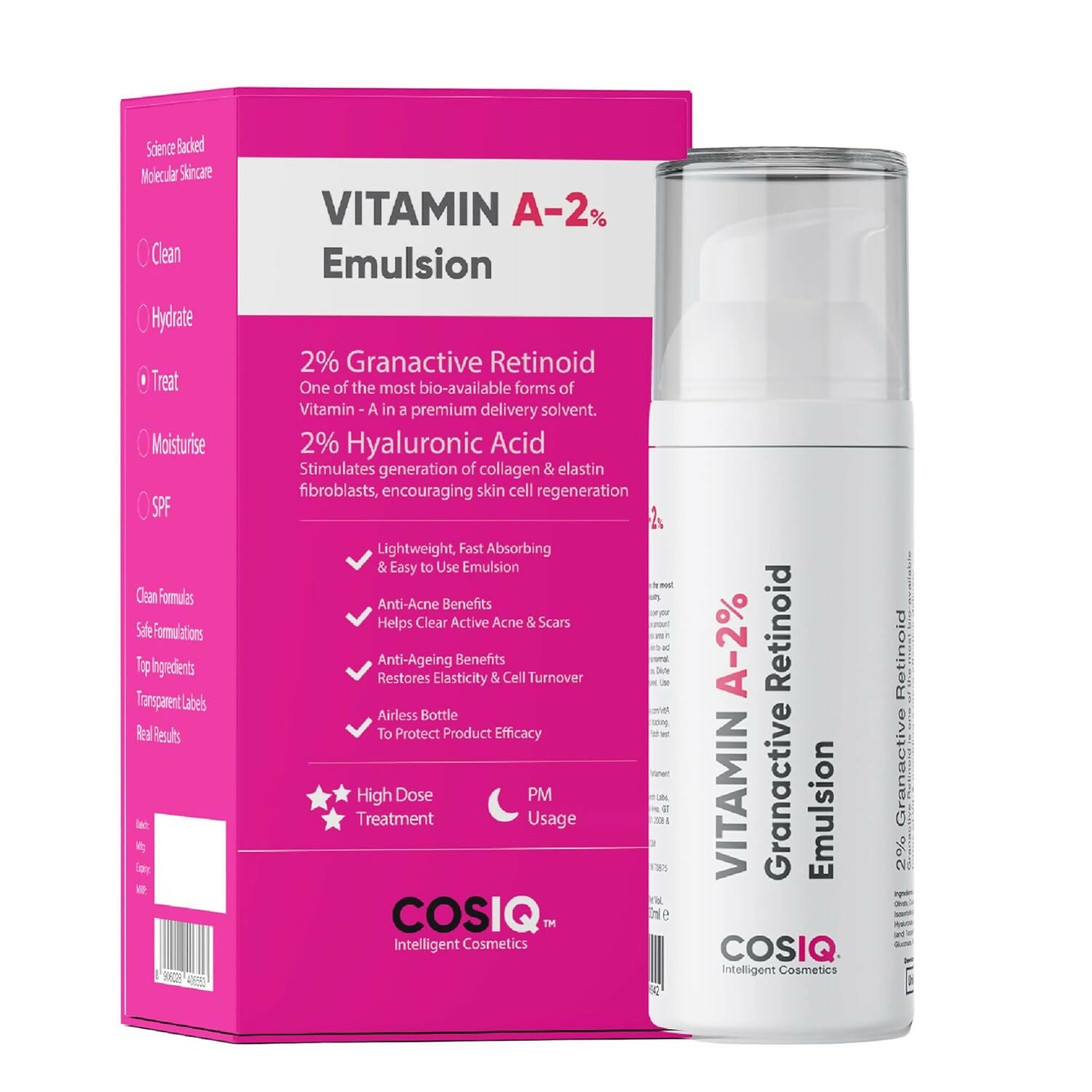 Cos-IQ Vitamin A-2% Granactive Retinoid Emulsion - Distacart