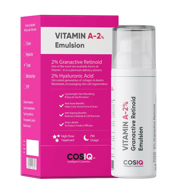 Cos-IQ Vitamin A-2% Granactive Retinoid Emulsion - Distacart