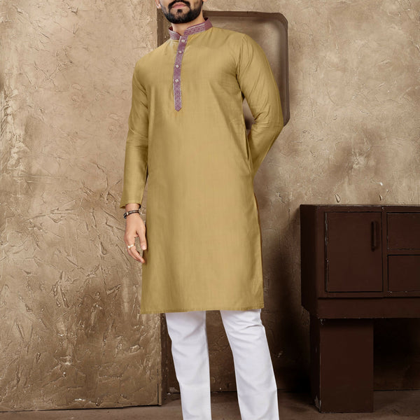 Anaita Chiku Linen Silk Straight Kurta - Distacart