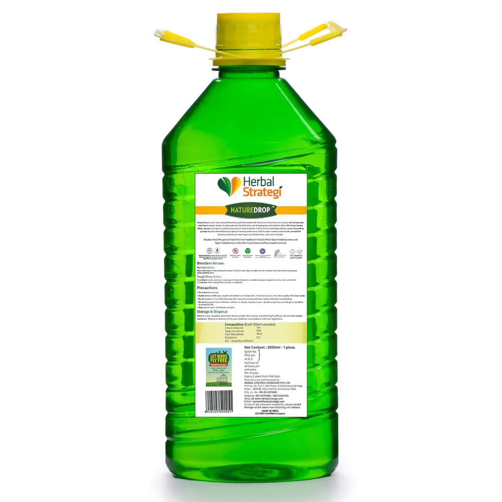 Herbal Strategi Natural Dishwash Liquid - Dista