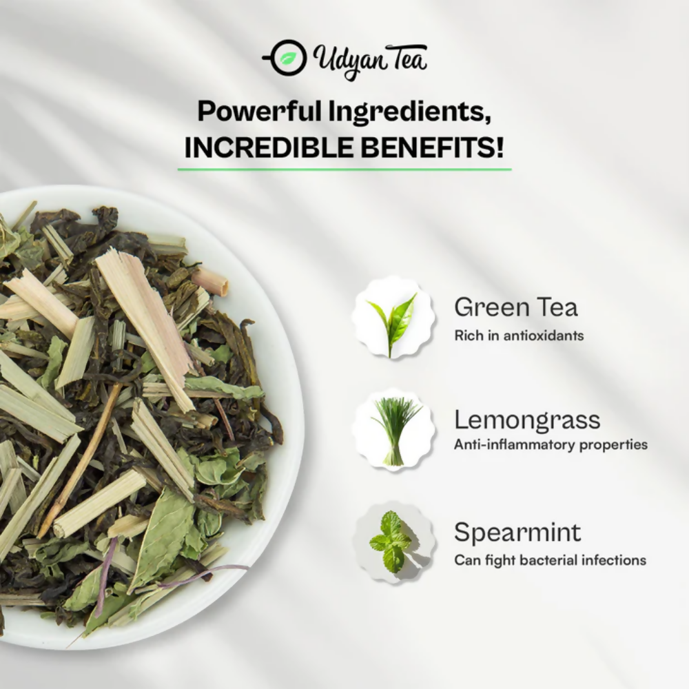 Udyan Tea Lemongrass Tranquillity Green Tea - Dista