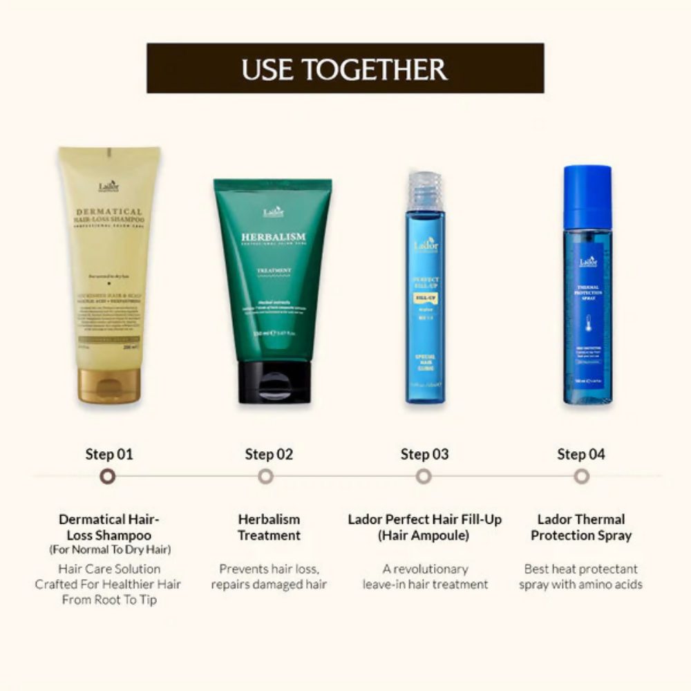 La'dor Dermatical Hair-Loss Shampoo For Normal To Dry Hair - Korean Shampoo for Scalp Care - Distacart