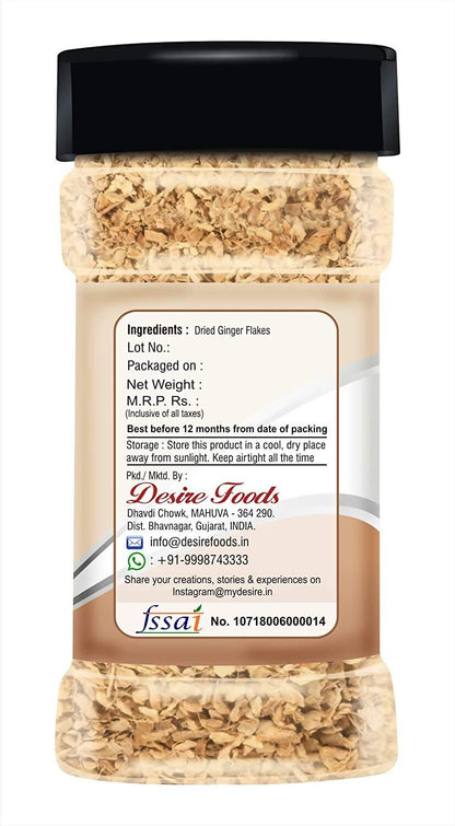 Desire Dried Ginger Flakes - Distacart