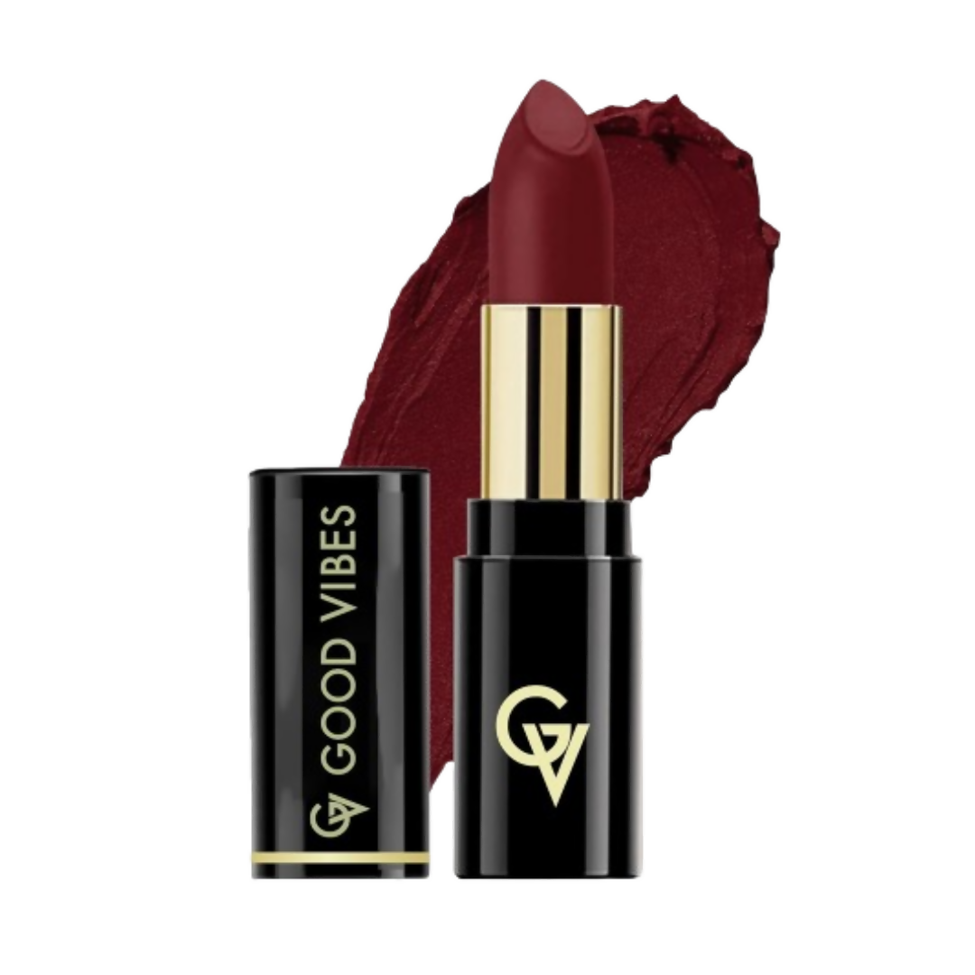 Good Vibes HydraGlow Creme Lipstick - Majestic Red - Distacart