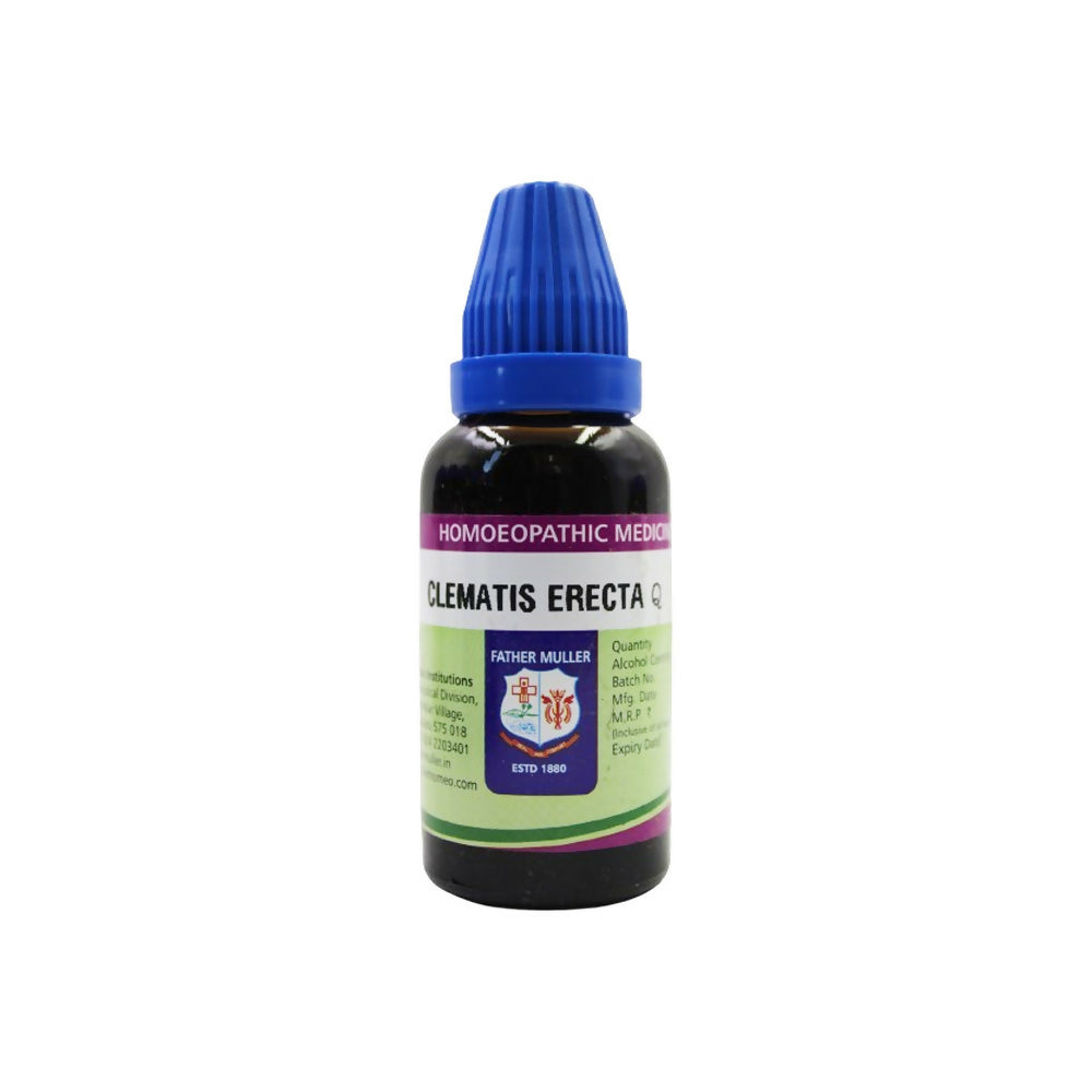 Father Muller Clematis Erecta Mother Tincture Q - Distacart