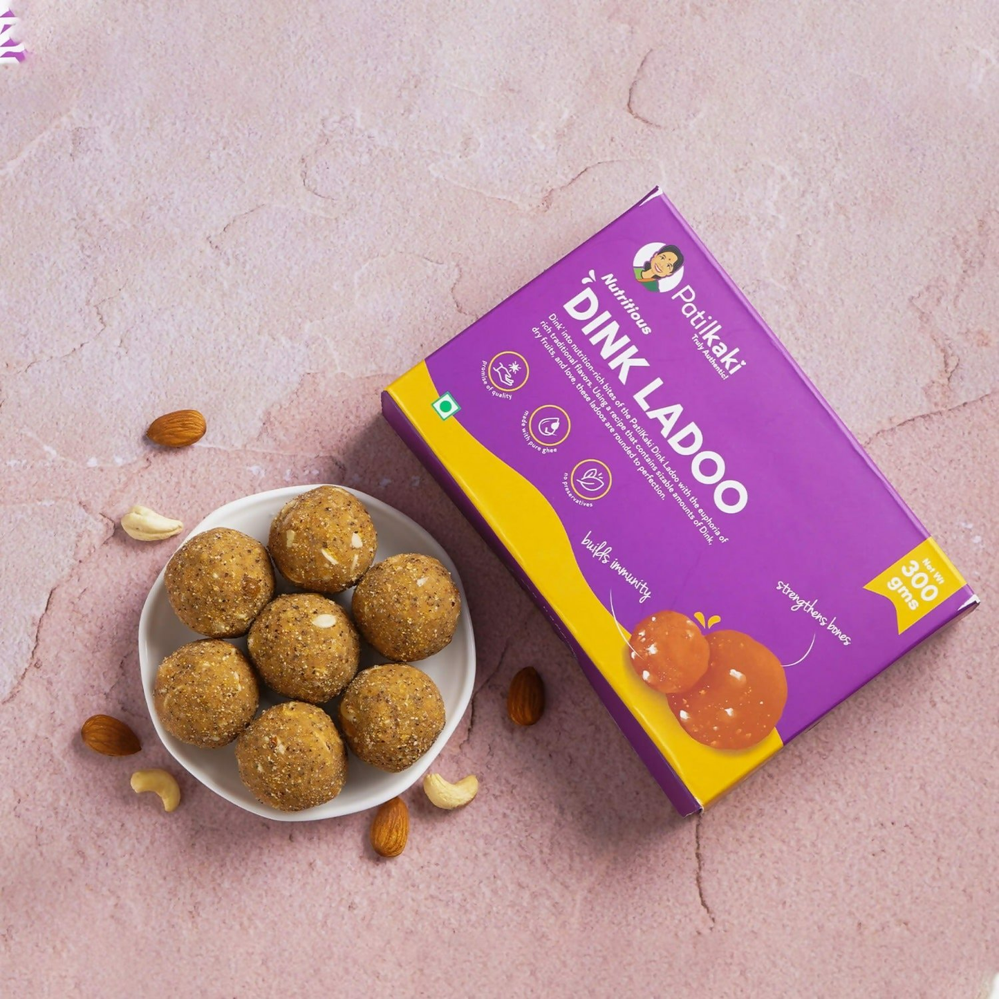 Patilkaki Dink Ladoo - Distacart