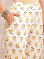 Thumbnail for Anouk Women Ethnic Motifs Printed Regular Kurta with Trousers & With Dupatta