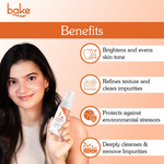 Thumbnail for Bake 5% Vitamin C Foaming Face Wash with 3% Niacinamide