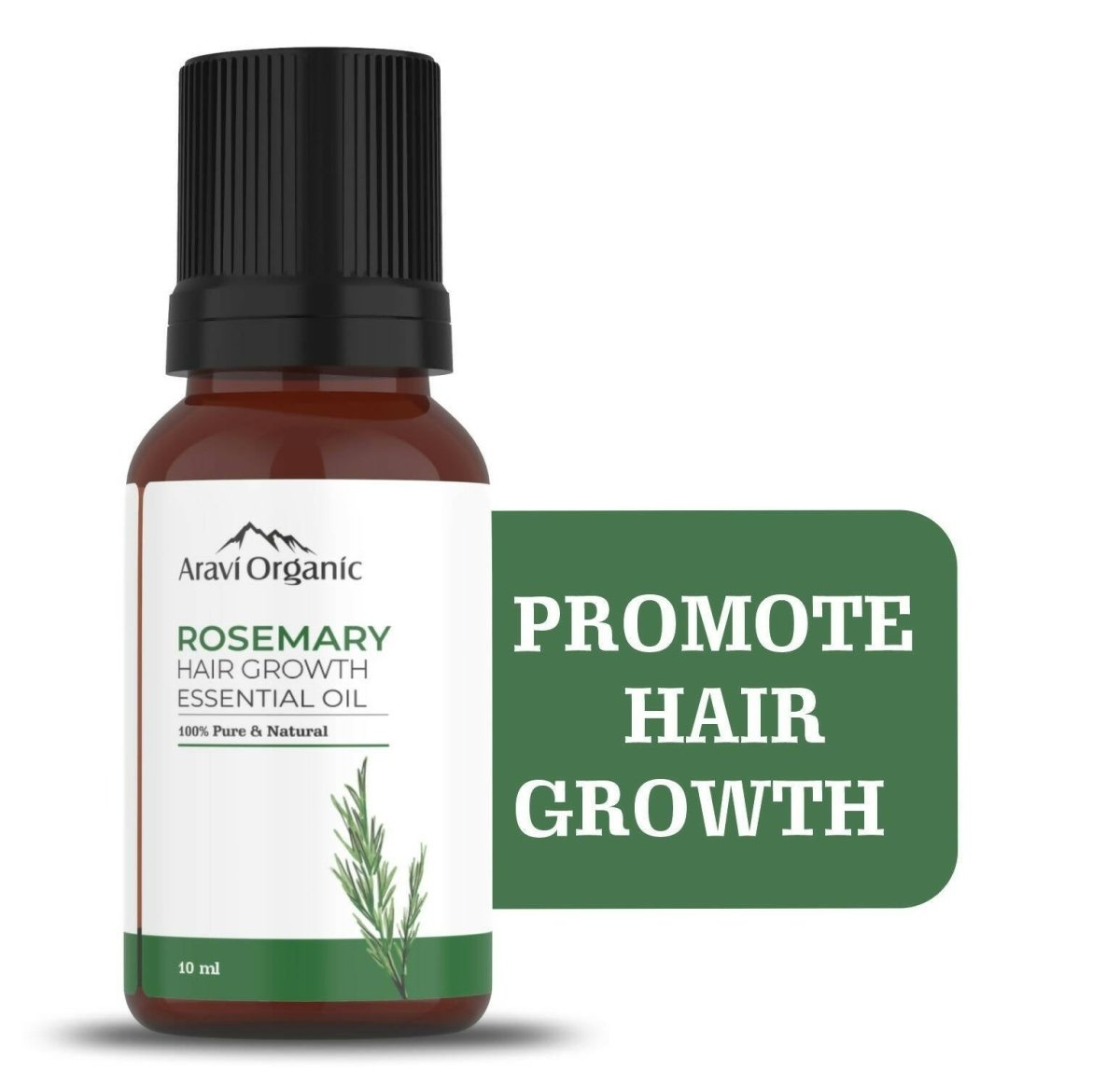 Aravi Organic Rosemary Hair Growth Essential Oil - Distacart
