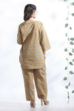 Thumbnail for Breathables Yellow Butta Cotton Co-Ord Set - Dista