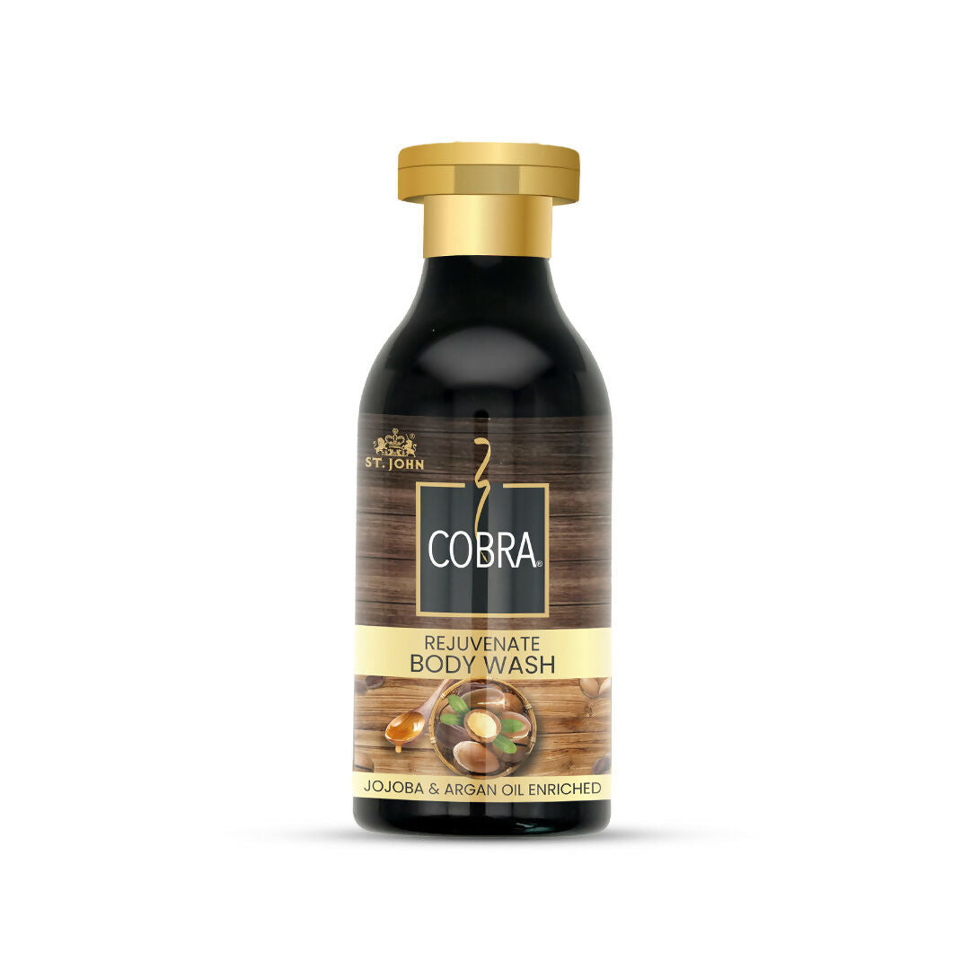 ST.JOHN Cobra Natural Body Wash Jojoba & Argan Oil for Deep Moisture & Radiant, Refreshing Fragrance For All Skin Types - Distacart