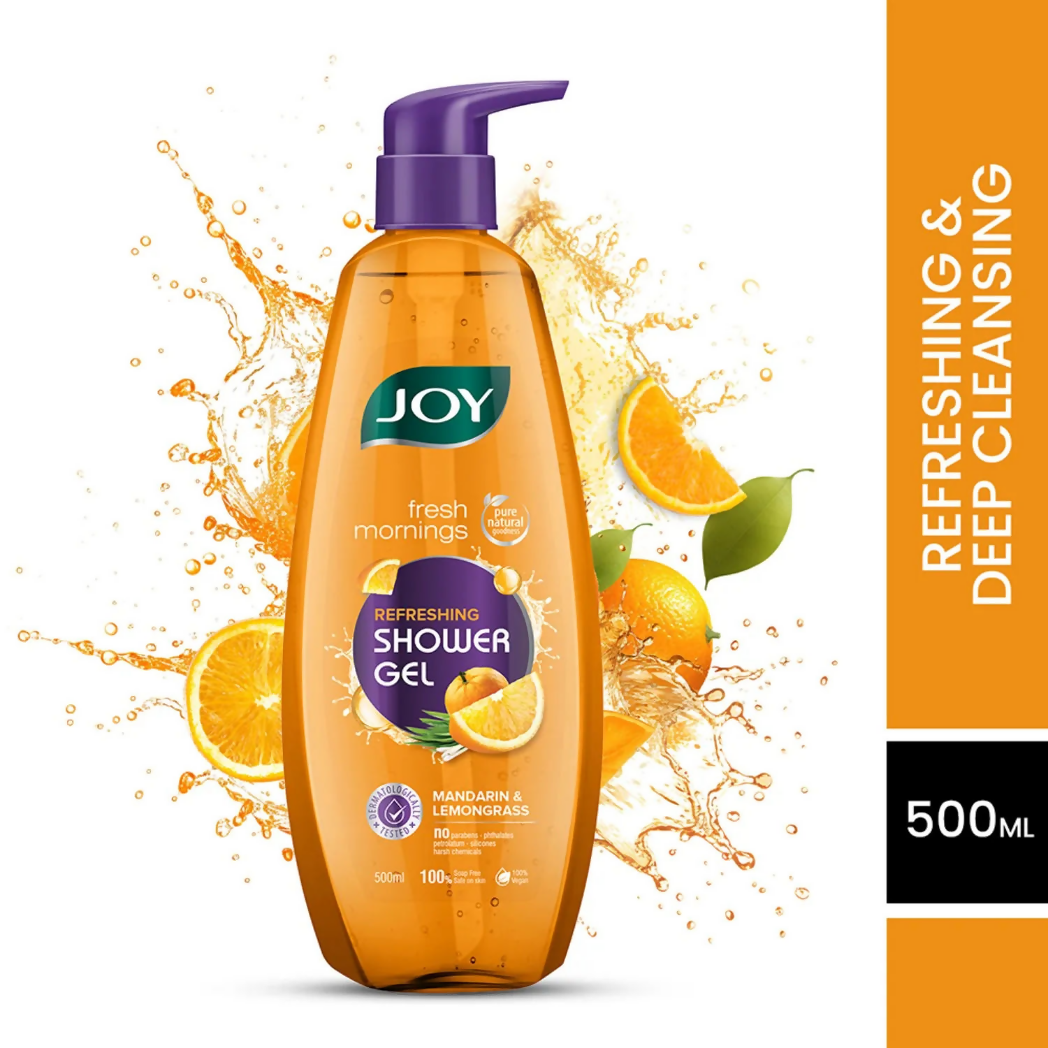 Joy Refreshing Shower Gel Body Wash with Vitamin C - Distacart