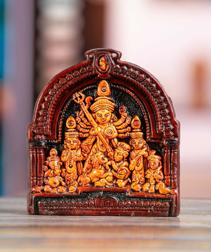 Haus Fabula Handcrafted Terracotta Goddess Durga Idol - Distacart