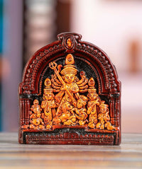 Thumbnail for Haus Fabula Handcrafted Terracotta Goddess Durga Idol - Distacart