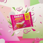 Thumbnail for Knacks Coin Khakhra Crisps - Dream & Onion Flavour - Dista