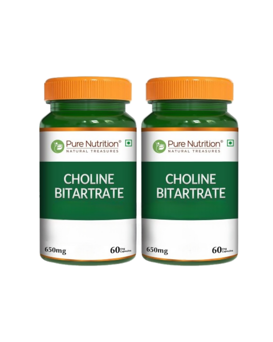 Pure Nutrition Choline Bitartrate (650mg) Veg Capsules
