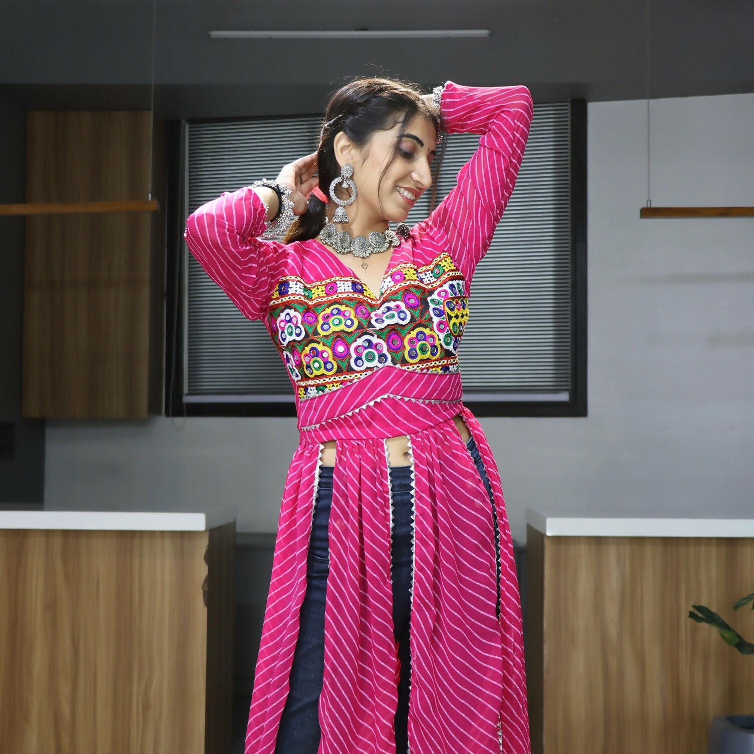 VN-GRTN-Navratri-8026-Pink-1