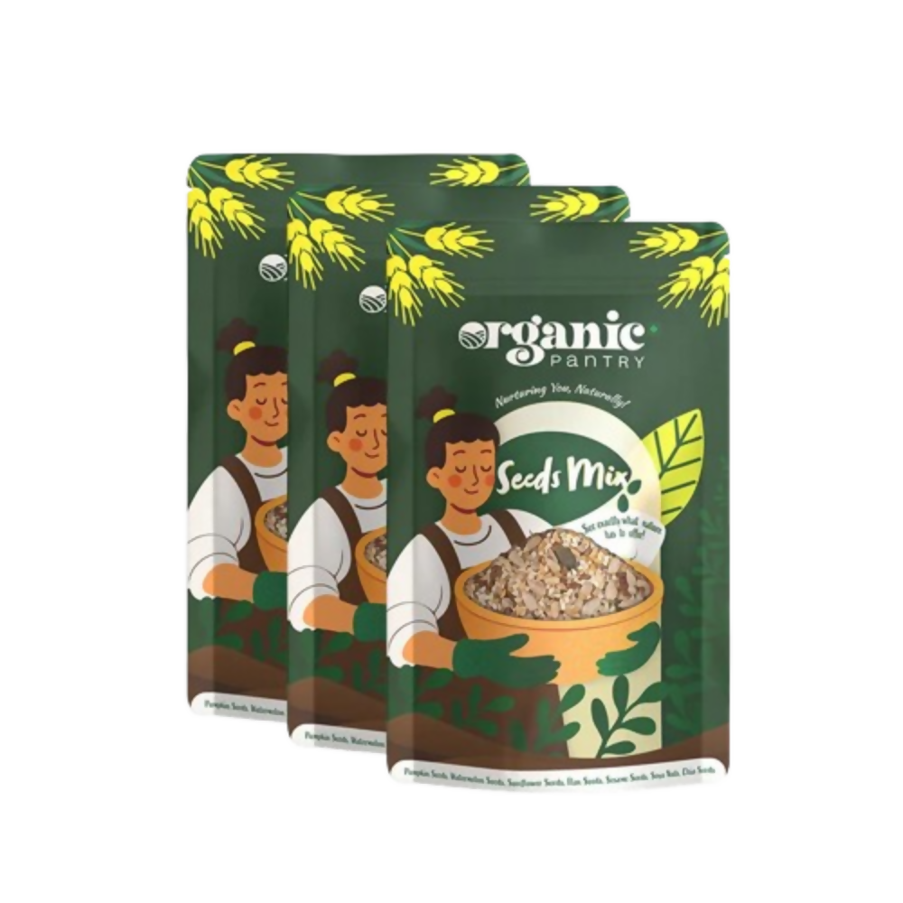 Organic Pantry Seeds Mix - Distacart