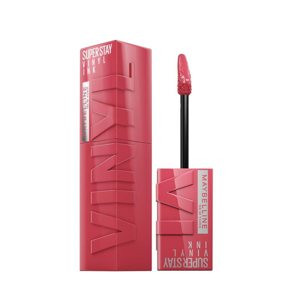 Maybelline New York Super Stay Vinyl Ink Liquid Lipstick, Instant Shine Lasts Up To 16H - Sultry - Distacart