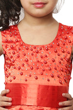 Thumbnail for Asmaani Kids Party Wear Stylish Dresses, Perfect for Parties, Functions & Vacations - Red