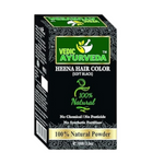 Thumbnail for VedicAyurveda Natural Henna hair color Soft Black - Dista