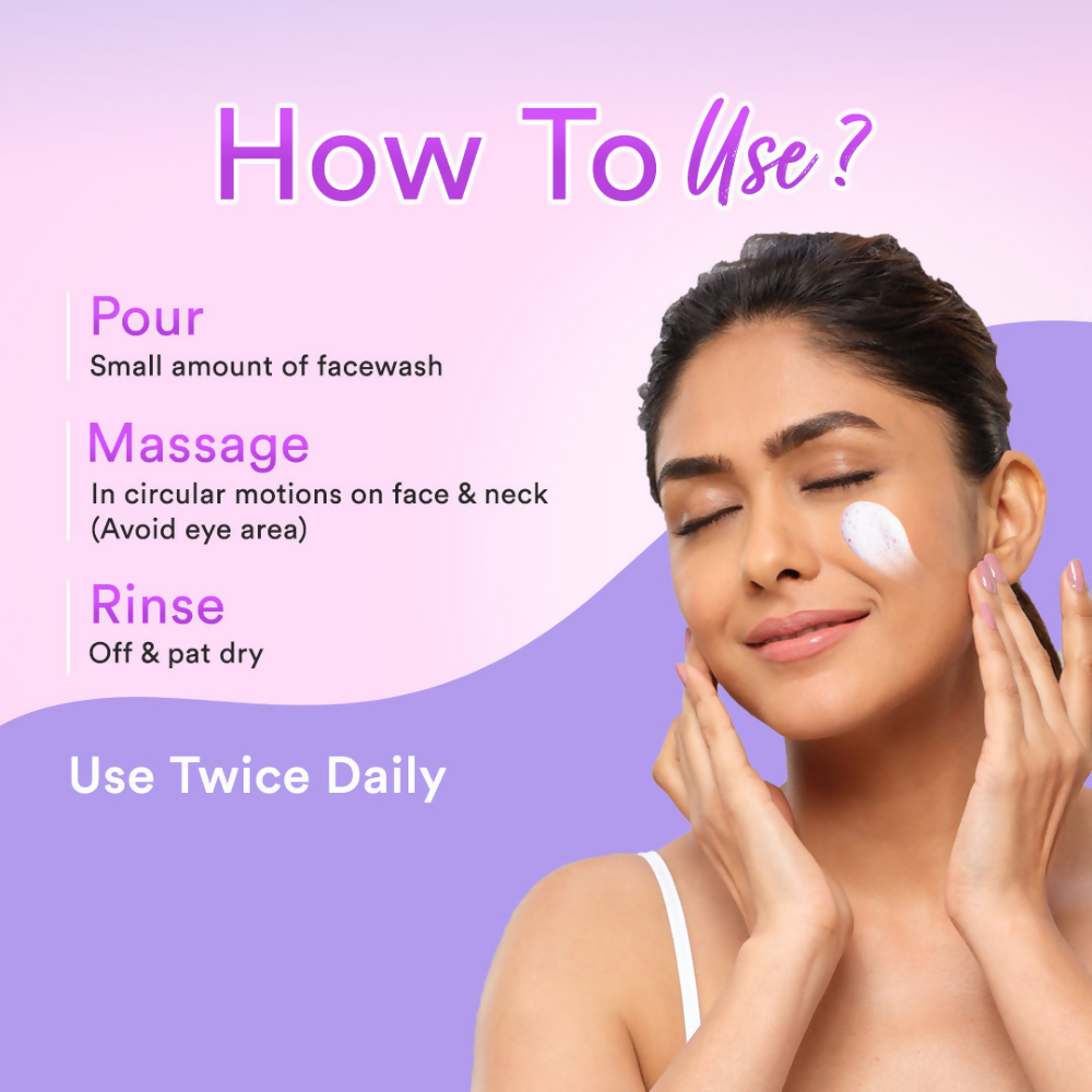 Lacto Calamine Face Wash with Kaolin Clay, Niacinamide & Vitamin E for All Skin Types