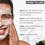 Thumbnail for Globus Naturals Anti Pollution & Anti Acne Charcoal Face Wash For Men