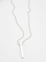 Thumbnail for NVR Men's Silver Plated Chain With Pendant - Distacart