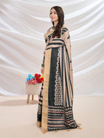 Thumbnail for Mitera Zari Silk Blend Banarasi Saree - Distacart