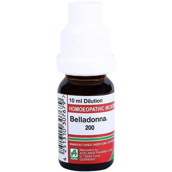 Adel Homeopathy Belladonna Dilution - Distacart