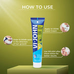 Thumbnail for VI-JOHN Dermatologically Tested Vitamin-E enriched Anti Bacterial Lime & Lemon Shaving Cream