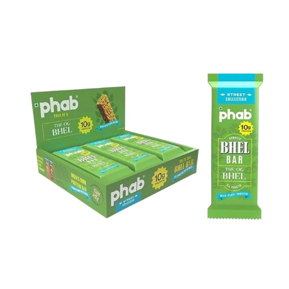 Phab OG Bhel Flavour Protein Bars - Dista