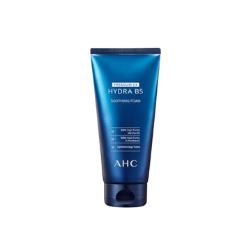 AHC Premium EX Hydra B5 Soothing Foam Face Cleanser - Korean skincare - Distacart