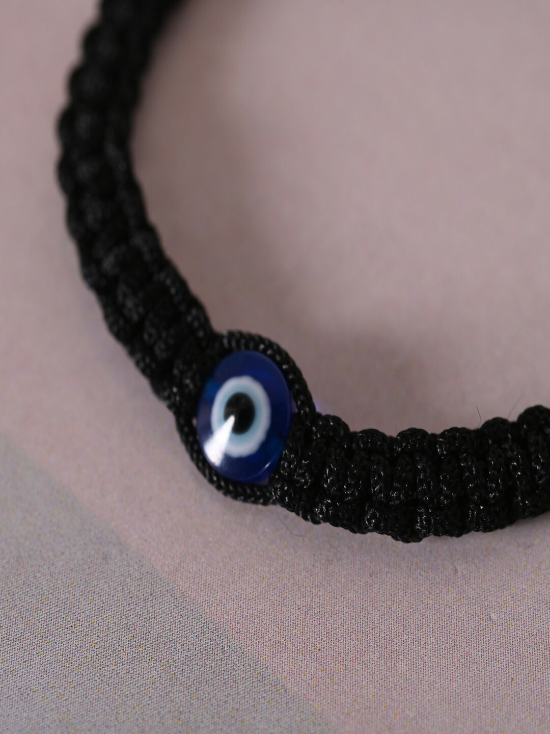 NVR Women & Men Black Evil Eye Rakhi With Roli Chawal - Distacart