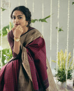Thumbnail for Preksha Creation Banarasi Soft Silk Women Red Saree - Distacart