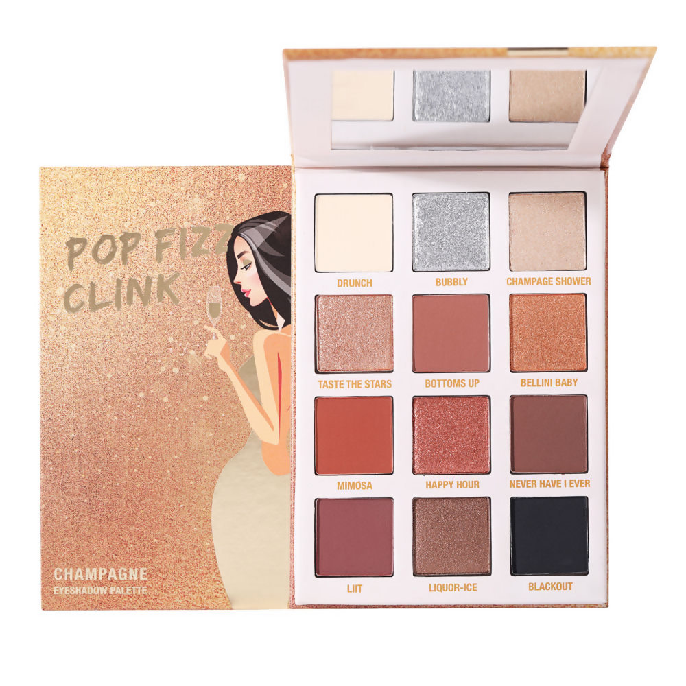 Typsy Beauty Pop Fizz Clink Champagne Eyeshadow Palette - Distacart