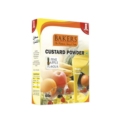BAKERS Custard Powder - pineapple - Dista
