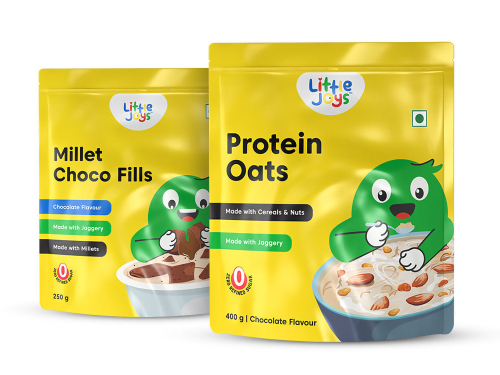 Little Joys Millet Choco Fills + Protein Oats - Distacart