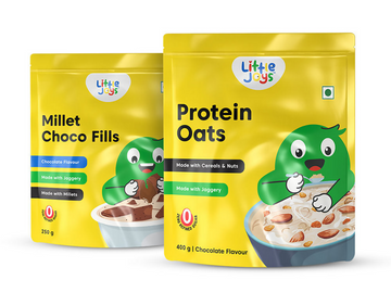 Little Joys Millet Choco Fills + Protein Oats - Distacart