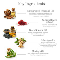 Thumbnail for Forest Essentials Body Massage Oil Sandalwood & Saffron - Distacart