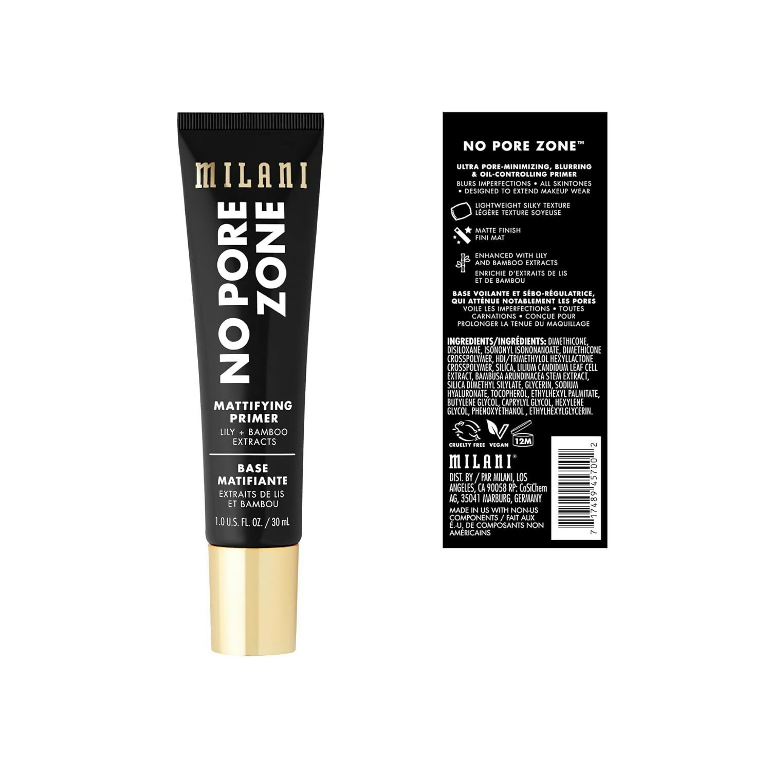 Milani No Pore Zone Mattifyng Face Primer - Distacart